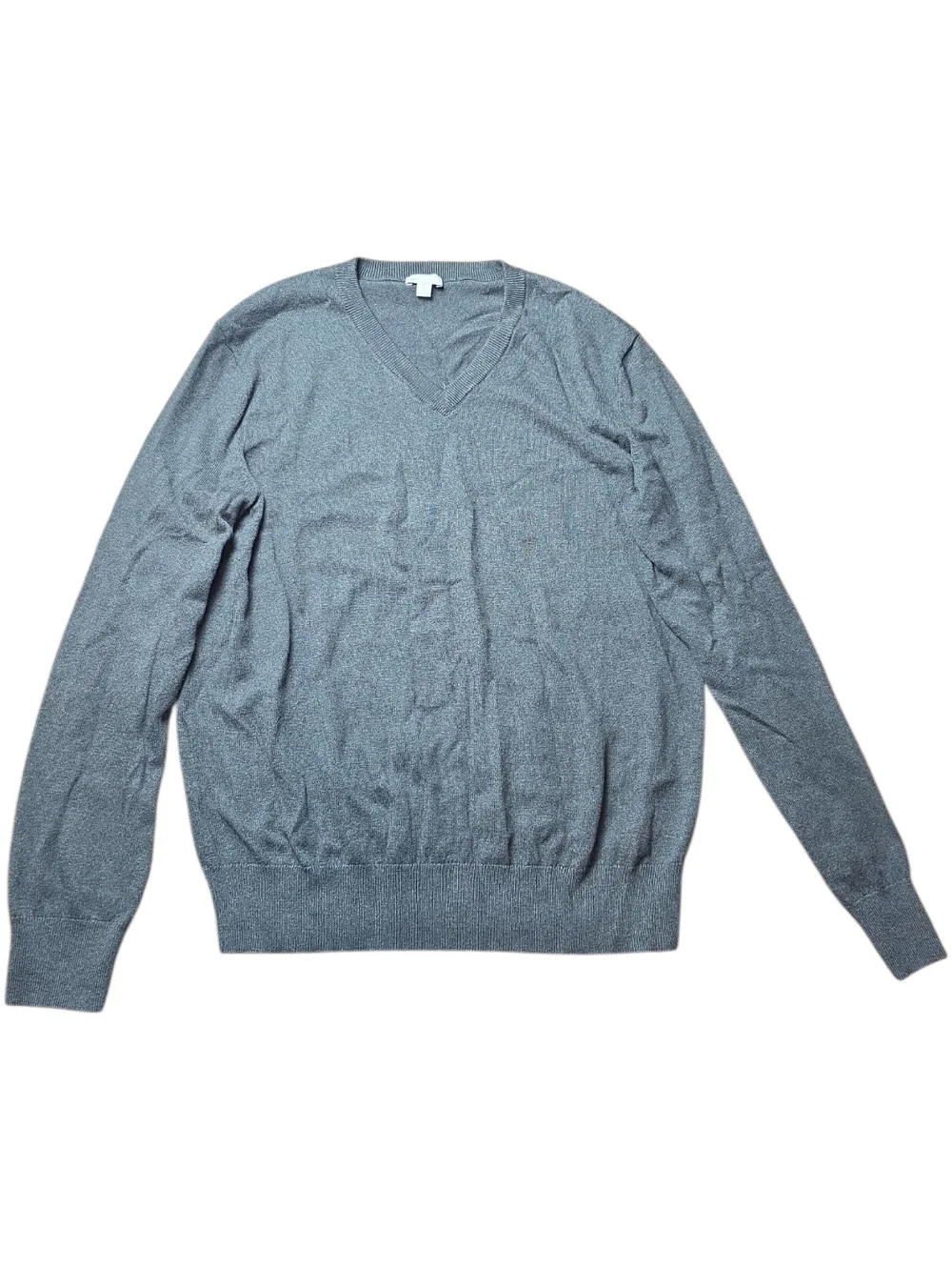GAP | Cotton Cashmere V-Neck Knit Sweater Dark Olive Classic | L